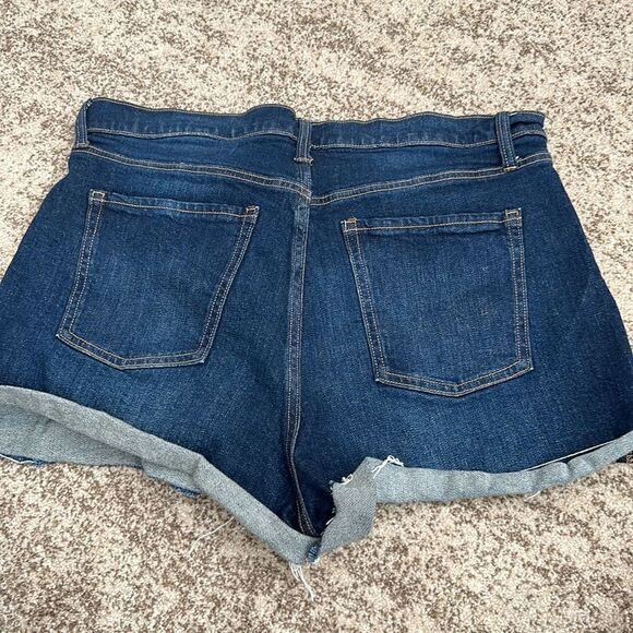 Old Navy Sky High A-line Denim Shorts 16 - Picture 2 of 4